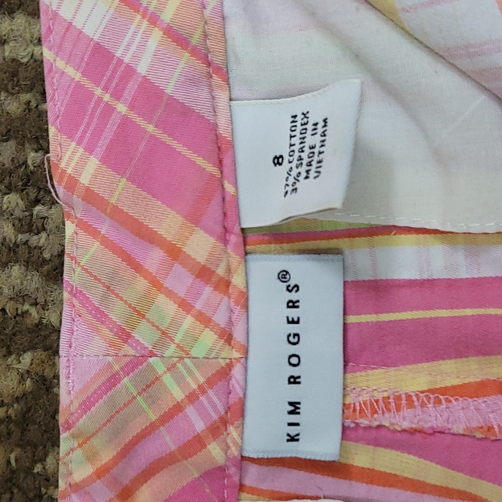 Pink plaid shorts! - Picture 4 of 7